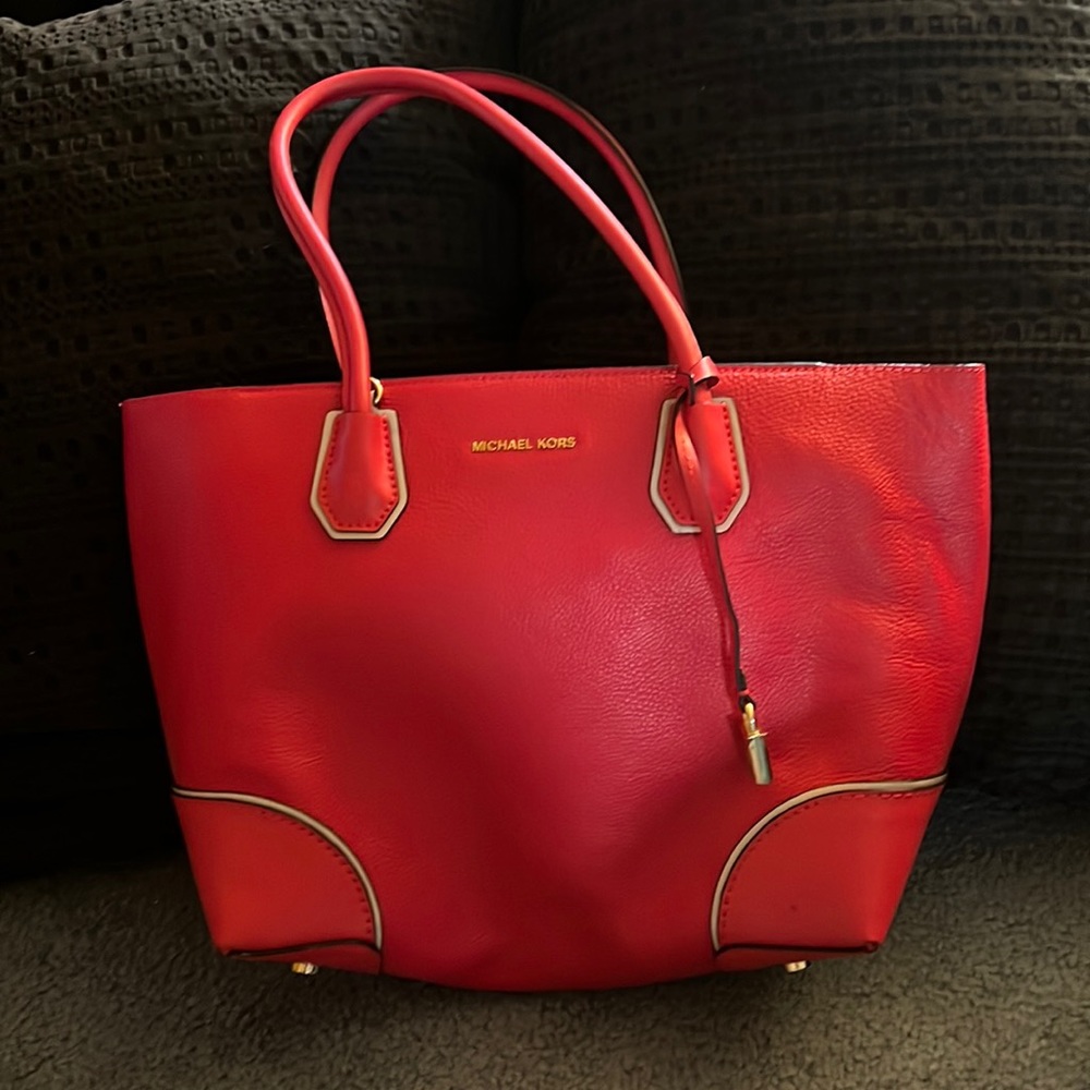 Pinkish red Michael kors bag